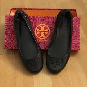 Tory Burch Minnie Ballet Travel Flats